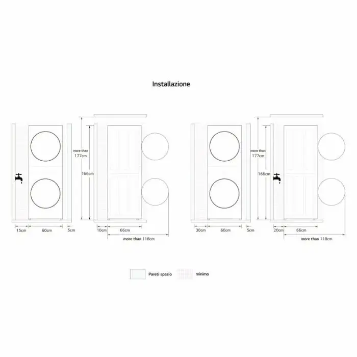 LG WashTower WT1210EGF Colonna Bucato 12/10kg AI DD, Classe A-10%/A+++, Pannello unificato , 156609 , Immagine 7