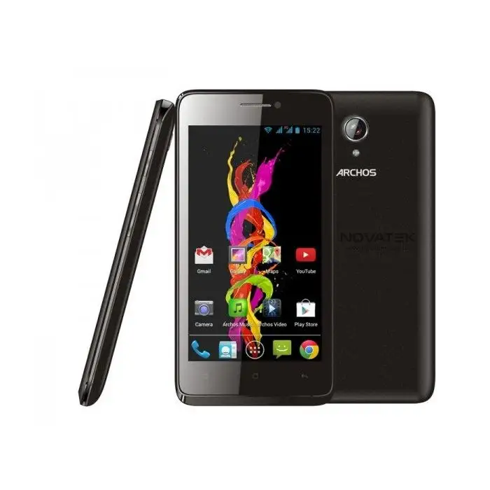 Archos Titanium 45 11,4 cm (4.5&quot;) Doppia SIM Android 4.2.2 3G 0,5 GB 4 GB 1680 mAh Nero , Smartphone e Cellulari , 85057 , Immagine 3