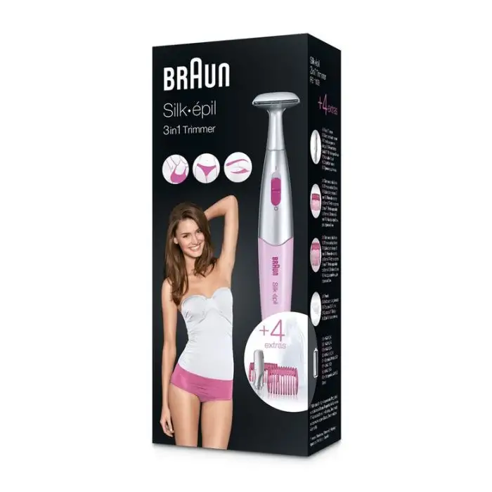 Braun Silk-épil Styler FG1100 rasoio di precisione Rosa in Offerta Online