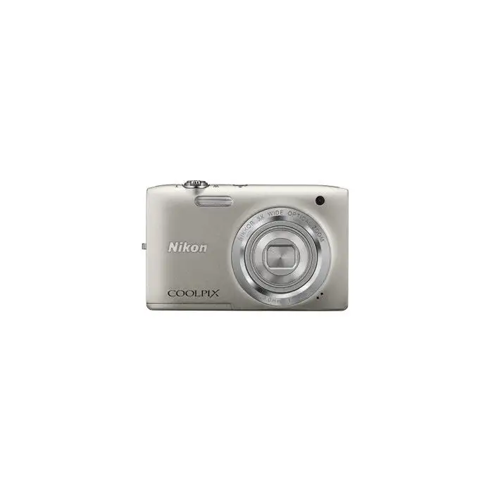 Nikon COOLPIX S2800 1/2.3&quot; Fotocamera compatta 20,1 MP CCD 5152 x 3864 Pixel Argento , 89962 , Immagine 2