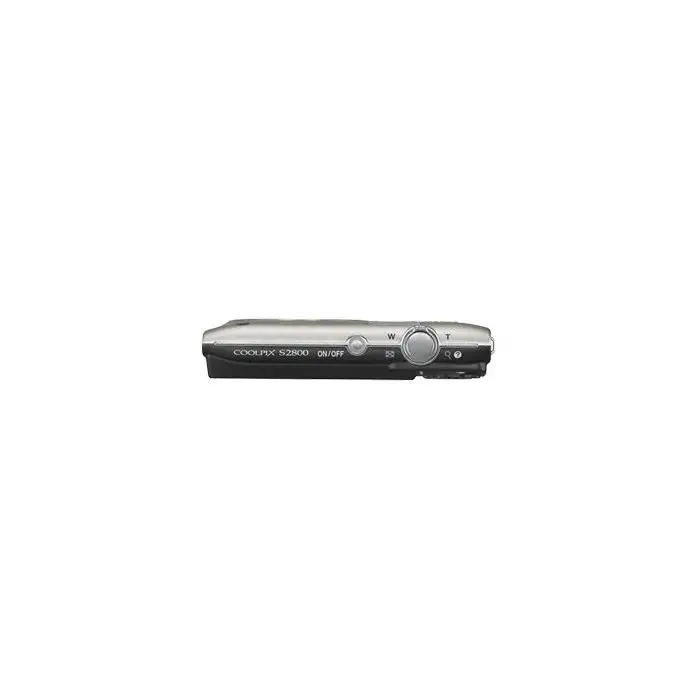 Nikon COOLPIX S2800 1/2.3&quot; Fotocamera compatta 20,1 MP CCD 5152 x 3864 Pixel Argento , 89962 , Immagine 6