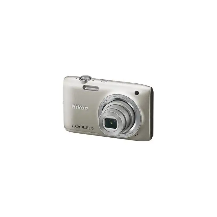 Nikon COOLPIX S2800 1/2.3&quot; Fotocamera compatta 20,1 MP CCD 5152 x 3864 Pixel Argento , 89962 , Immagine 4