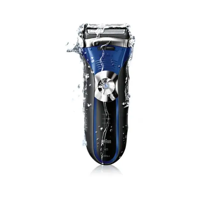 Braun Series 3 340s-4 Rasoio Trimmer Nero, Blu , 61598 , Immagine 2