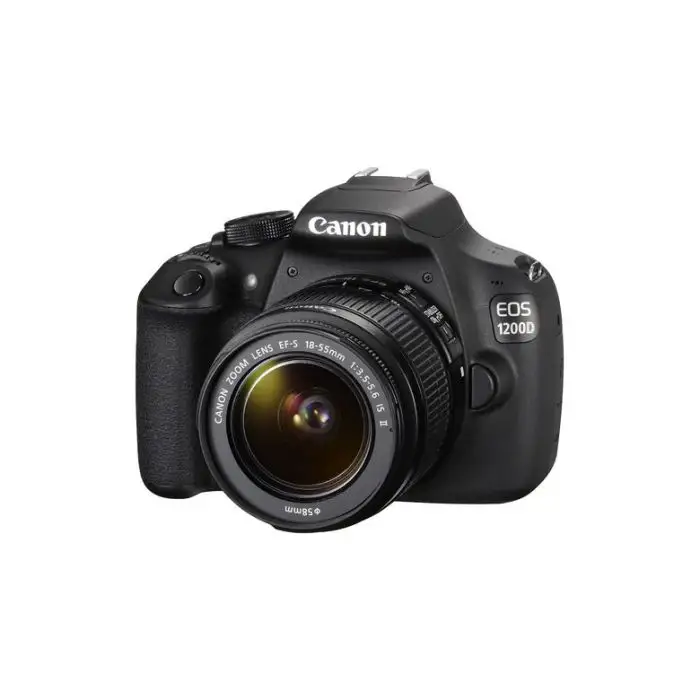 Canon EOS 1200D + EF-S 18-55mm Kit fotocamere SLR 18 MP CMOS 5184 x 3456 Pixel Nero , 84769 , Immagine 4