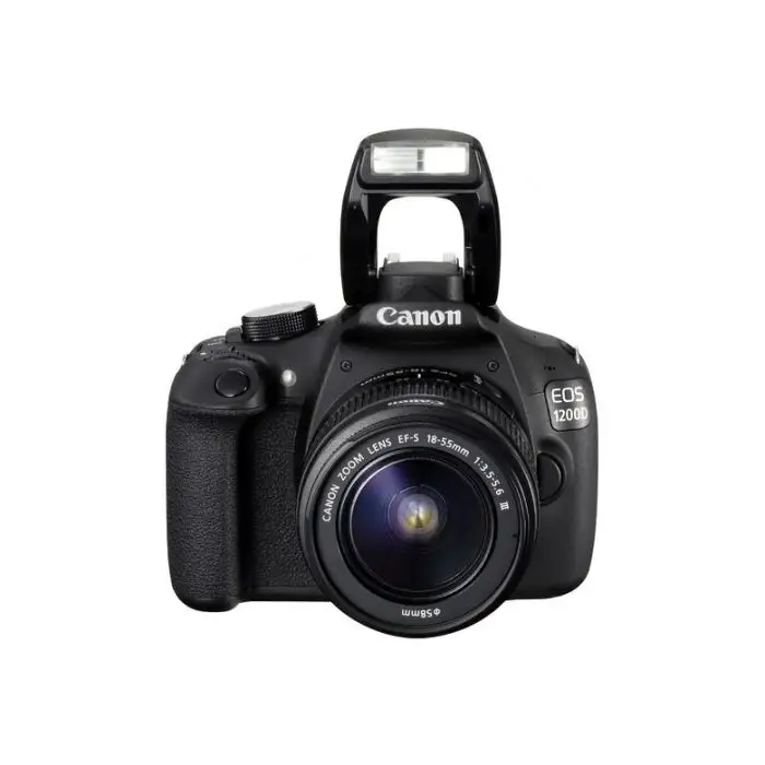 Canon EOS 1200D + EF-S 18-55mm Kit fotocamere SLR 18 MP CMOS 5184 x 3456 Pixel Nero , 84769 , Immagine 10