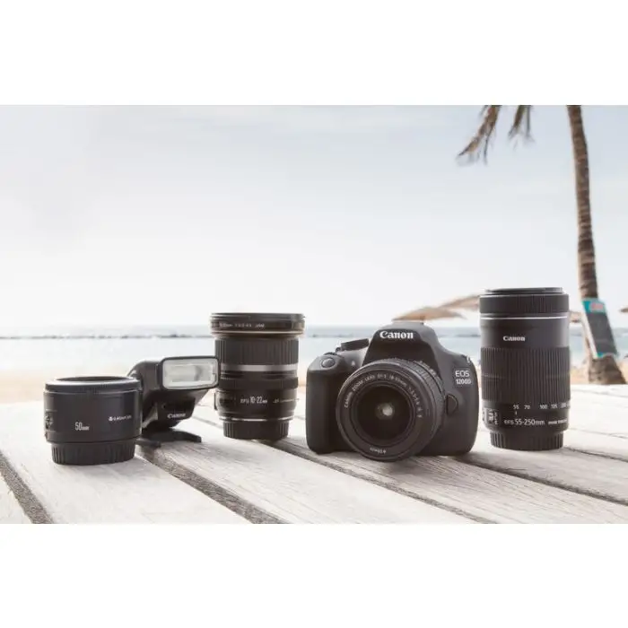 Canon EOS 1200D + EF-S 18-55mm Kit fotocamere SLR 18 MP CMOS 5184 x 3456 Pixel Nero , 84769 , Immagine 18