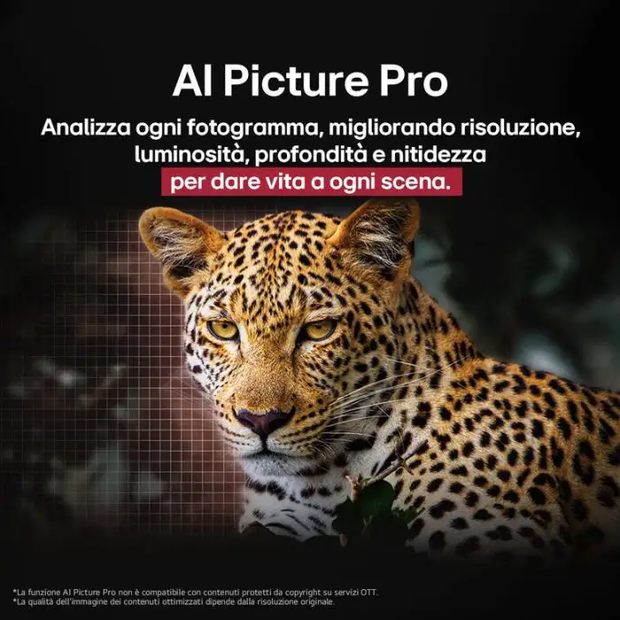 LG OLED evo AI OLED55G54LW TV Serie G5 55&#039;&#039; 4K, α11 Gen2, Brightness Booster Ultimate, 60W, 4 HDMI 165Hz, Smart TV 2025 , 158756 , Immagine 7
