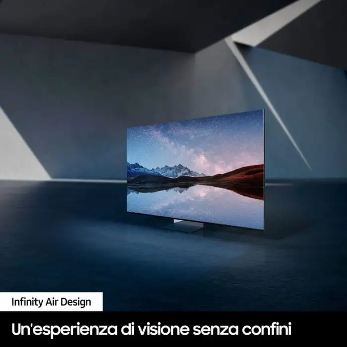 Samsung QE75QN900DTXZT Televisione Smart TV 75 Pollici Qled 8K Neo Graphite Black  NQ8 AI GEN3 Processor 8K AI Upscaling Pro Infinity Air Design Dolby Atmos , 153299 , Immagine 6