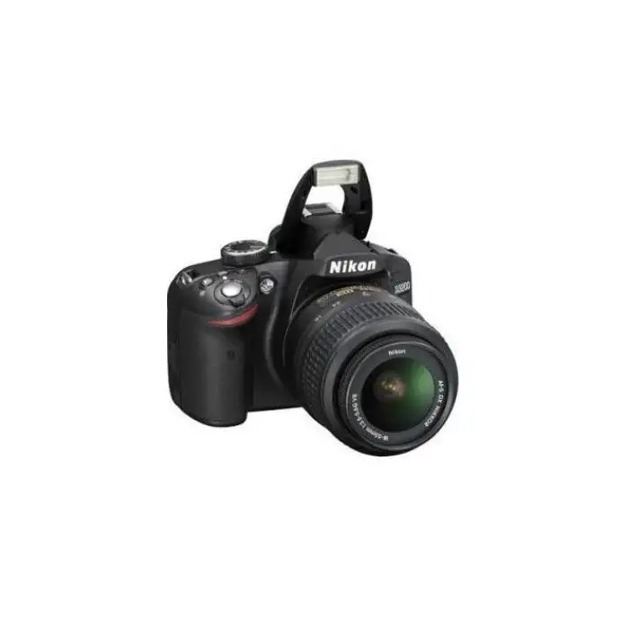 Nikon D3200 + NIKKOR 18-55mm VR II Kit fotocamere SLR 24,2 MP CMOS 6016 x 4000 Pixel Nero , 66424 , Immagine 3