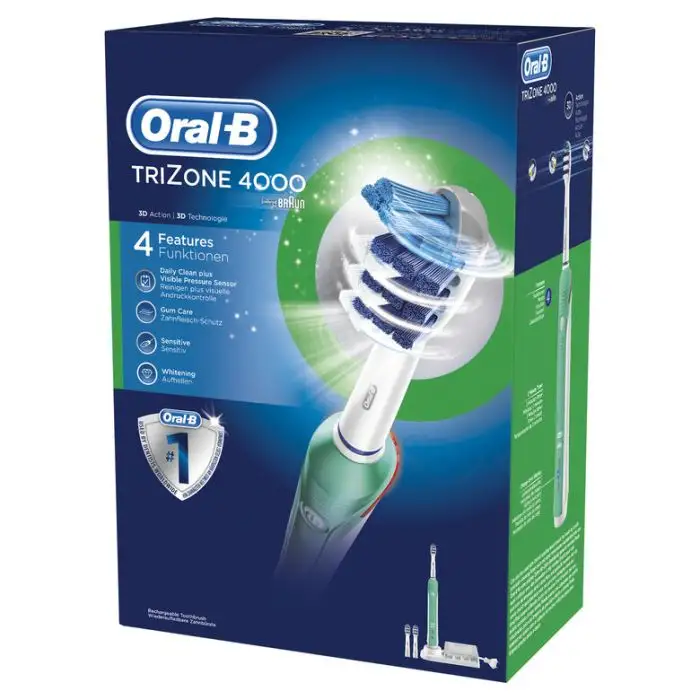 Oral-B TriZone 4000 Adulto Spazzolino TriZone Turchese , 90678 , Immagine 20