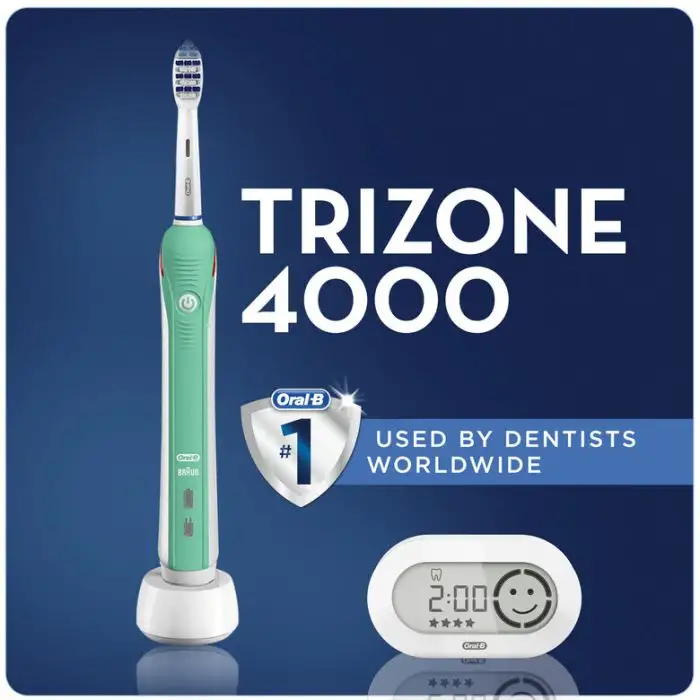 Oral-B TriZone 4000 Adulto Spazzolino TriZone Turchese , 90678 , Immagine 18