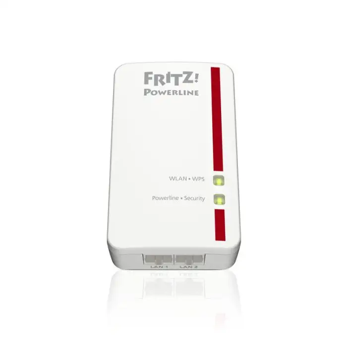 FRITZ! Powerline 540E WLAN Set International 500 Mbit/s Collegamento ethernet LAN Wi-Fi Bianco 2 pz , 125957 , Immagine 2