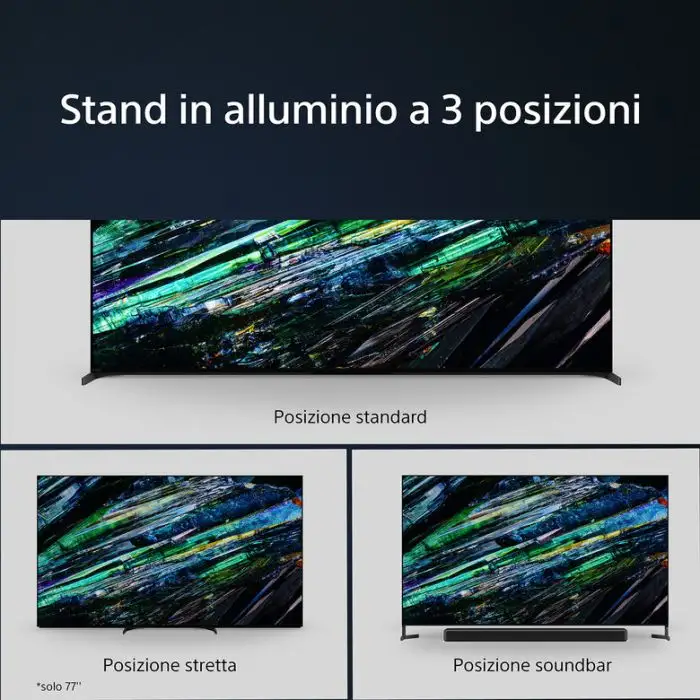 Sony BRAVIA XR XR-65A95L QD-OLED 4K HDR Google TV ECO PACK BRAVIA CORE Perfect for PlayStation5 Seamless Edge Design , 149636 , Immagine 8