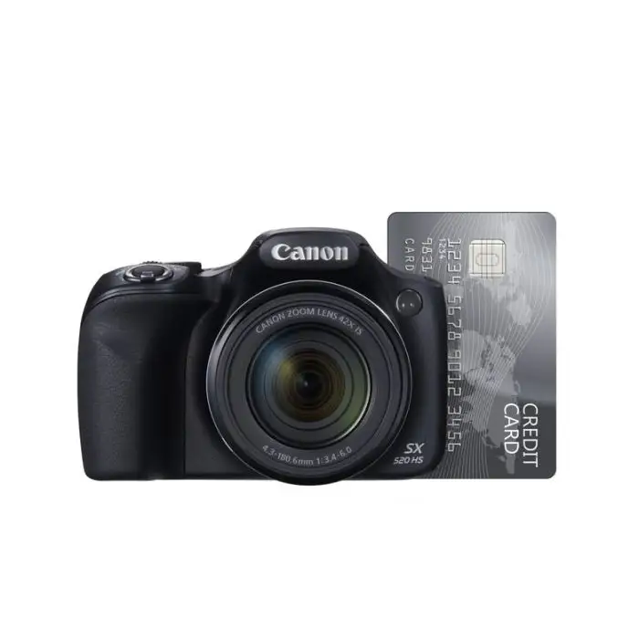 Canon PowerShot SX520 HS 1/2.3&quot; Fotocamera Bridge 16 MP CMOS 4608 x 3456 Pixel Nero , 90614 , Immagine 11