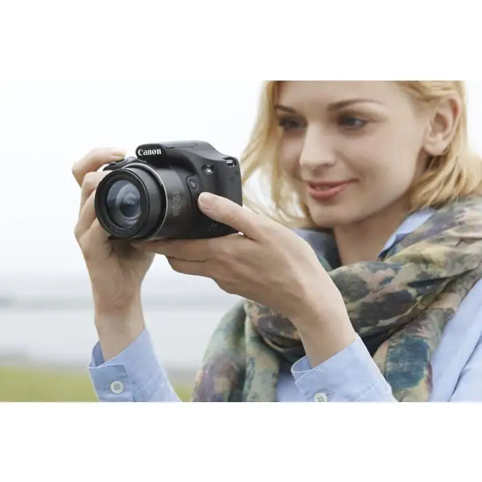 Canon PowerShot SX520 HS 1/2.3&quot; Fotocamera Bridge 16 MP CMOS 4608 x 3456 Pixel Nero , 90614 , Immagine 23