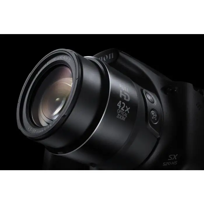 Canon PowerShot SX520 HS 1/2.3&quot; Fotocamera Bridge 16 MP CMOS 4608 x 3456 Pixel Nero , 90614 , Immagine 5