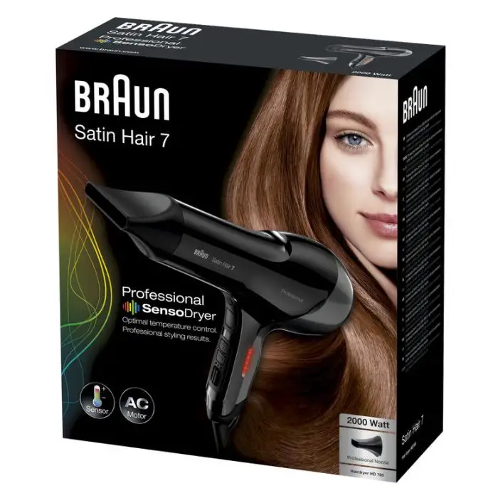 Braun Satin Hair 7 HD780 Professional SensoDryer - Asciugacapelli , 91030 , Immagine 2