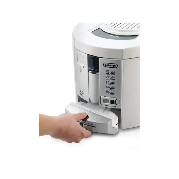De’Longhi F26237.W1 Singolo Indipendente 1800 W Friggitrice Argento, Bianco , 23706 , Immagine 2
