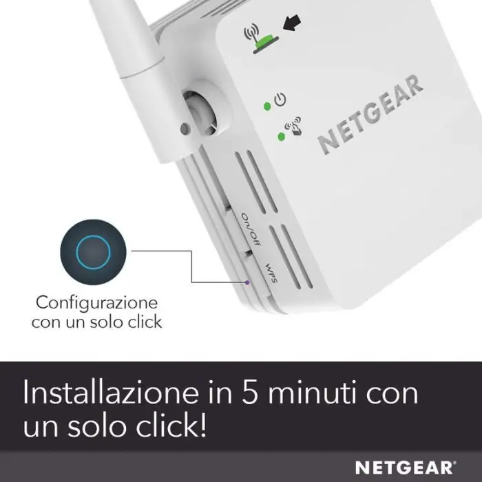 Netgear WN3000RP Ripetitori WiFi Mesh , 93890 , Immagine 4
