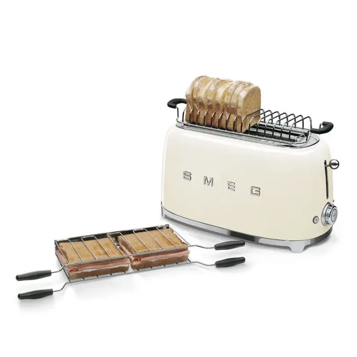 Smeg TSF02CREU tostapane 4 fetta/e 1500 W Crema , 104530 , Immagine 3