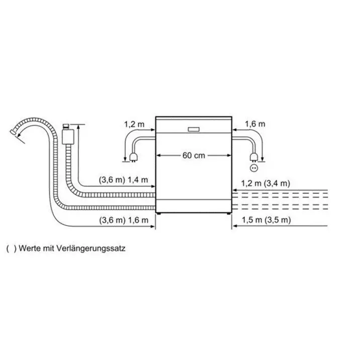 Siemens SN66P092EU lavastoviglie A scomparsa totale 14 coperti , 106413 , Immagine 6