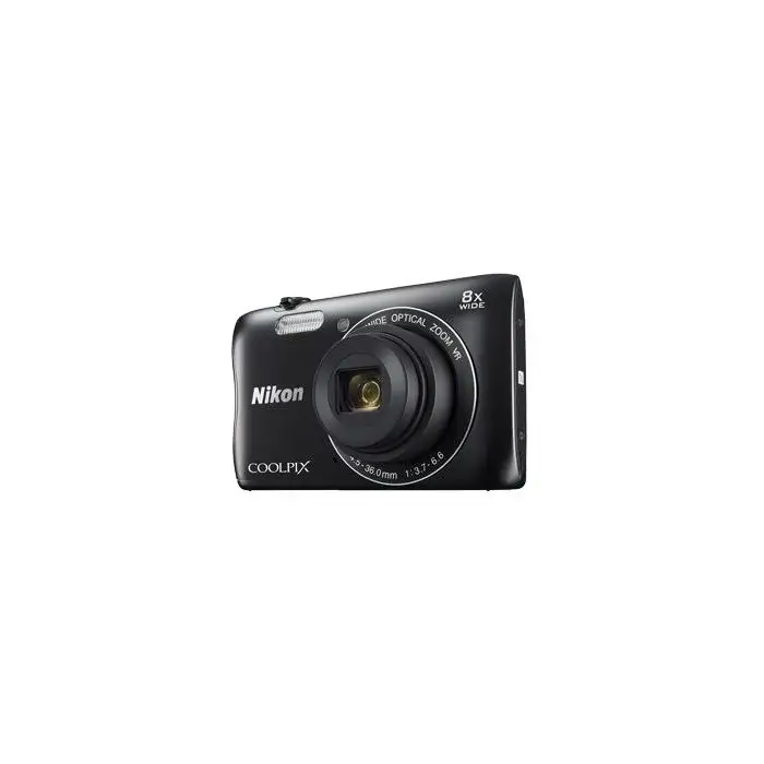 Nikon COOLPIX S3700 1/2.3&quot; Fotocamera compatta 20,1 MP CCD 5152 x 3864 Pixel Nero , 96539 , Immagine 6