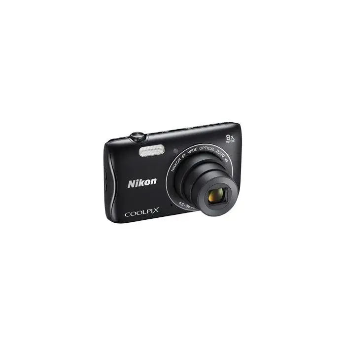 Nikon COOLPIX S3700 1/2.3&quot; Fotocamera compatta 20,1 MP CCD 5152 x 3864 Pixel Nero , 96539 , Immagine 4
