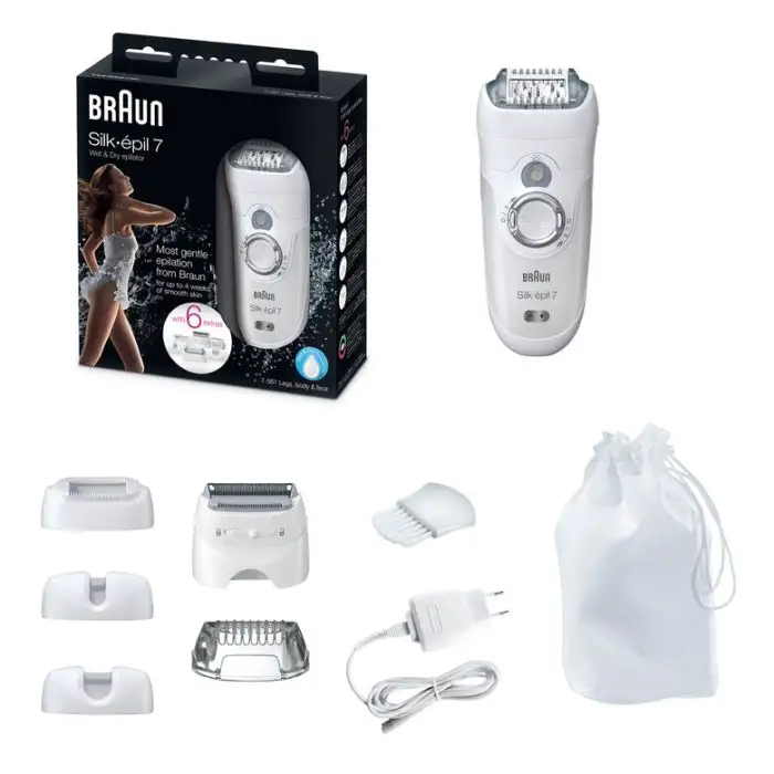 Braun Silk-épil 7 7-561 40 pinzette Bianco , 94845 , Immagine 6