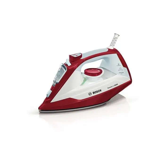 Bosch TDA3024010 ferro da stiro Ferro a vapore Piastra Ceranium Glissée 2400 W Rosso, Bianco , 128864 , Immagine 6