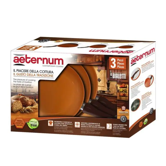 Bialetti Aeternum Terracotta set di pentole , 92314 , Immagine 2