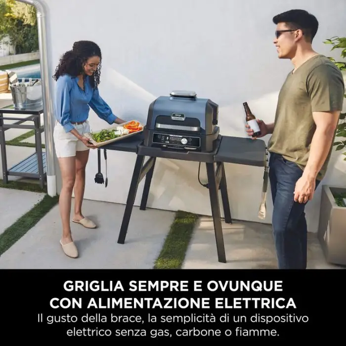 Ninja Barbecue elettrico e Affumicatore Woodfire Pro Connect XL OG901EU , 158131 , Immagine 11