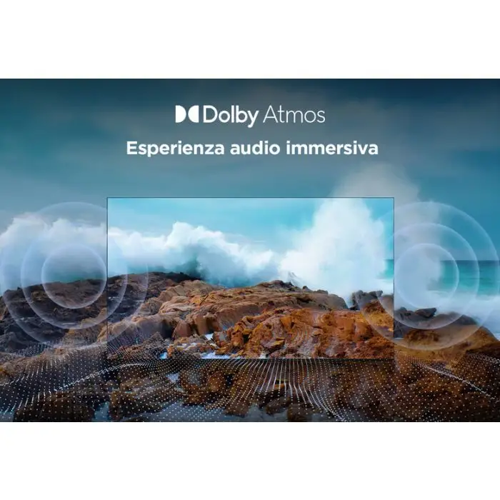TCL 43C655 Televisione Smart TV 43 Pollici Qled 4K Serie C6 Dolby Vision Atmos Google TV , 154954 , Immagine 13
