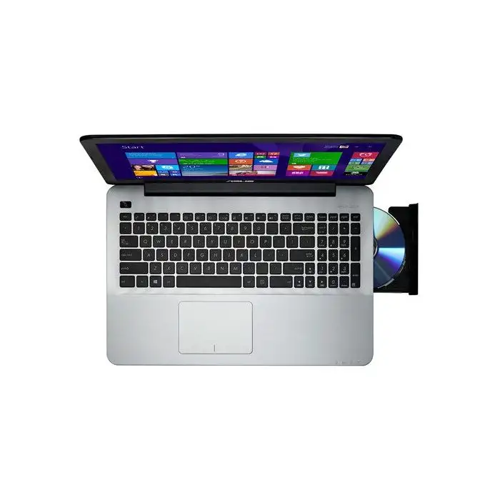 ASUS F555LD-XX620H notebook Computer portatile 39,6 cm (15.6&quot;) Intel® Core™ i5 di quarta generazione 4 GB DDR3-SDRAM 500 GB HDD NVIDIA® GeForce® GT 820M Windows 8.1 Nero, Argento , 93635 , Immagine 3