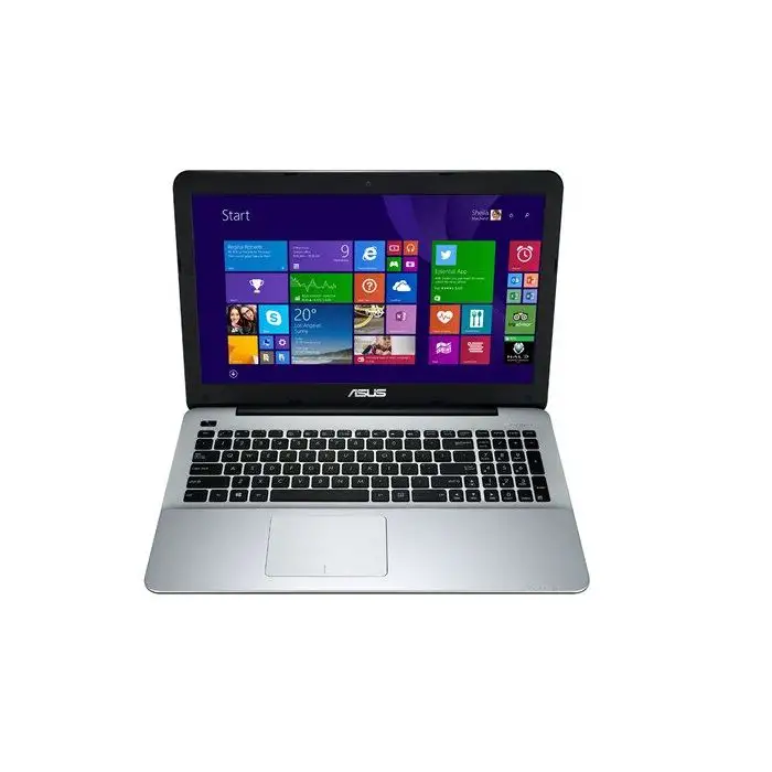 ASUS F555LD-XX620H notebook Computer portatile 39,6 cm (15.6&quot;) Intel® Core™ i5 di quarta generazione 4 GB DDR3-SDRAM 500 GB HDD NVIDIA® GeForce® GT 820M Windows 8.1 Nero, Argento , 93635 , Immagine 2