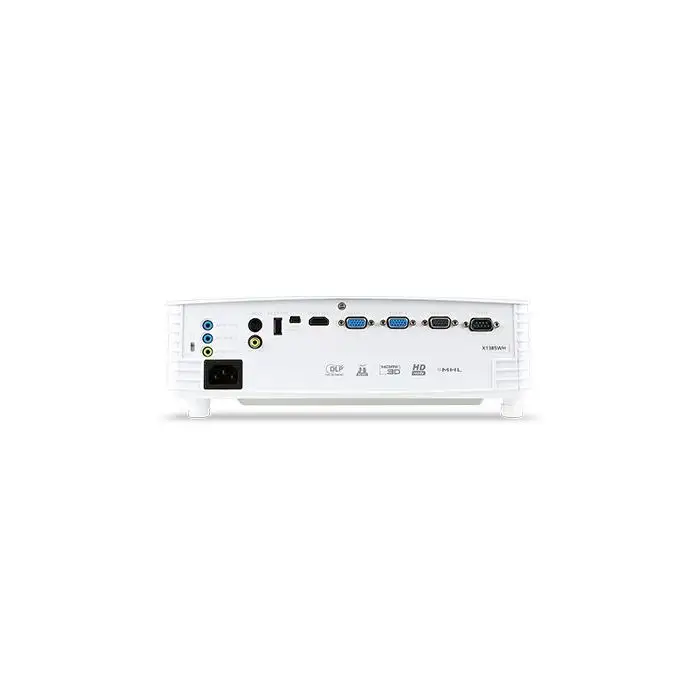 Acer Basic X1385WH videoproiettore Proiettore a raggio standard 3200 ANSI lumen DLP WXGA (1280x800) Compatibilità 3D Bianco , 99109 , Immagine 5