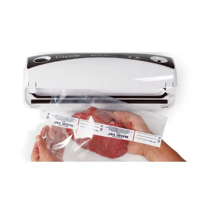 Magic Vac Elite 300 plus macchina per sottovuoto 780 mbar Nero, Bianco , 111144 , Immagine 3