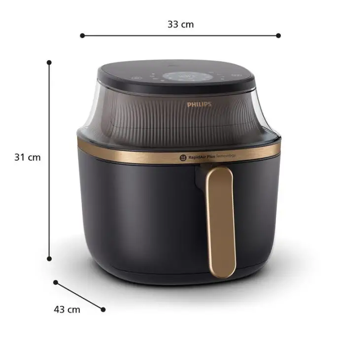 Philips 3000 series NA332/00 Airfryer 6.2L, Friggitrice ad aria 16 in 1 App ricettario , 157489 , Immagine 8