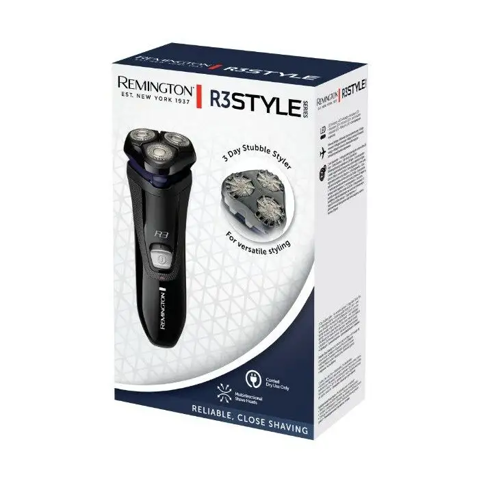 Remington R3002 Rotazione Trimmer Nero, Grigio , 155354 , Immagine 6