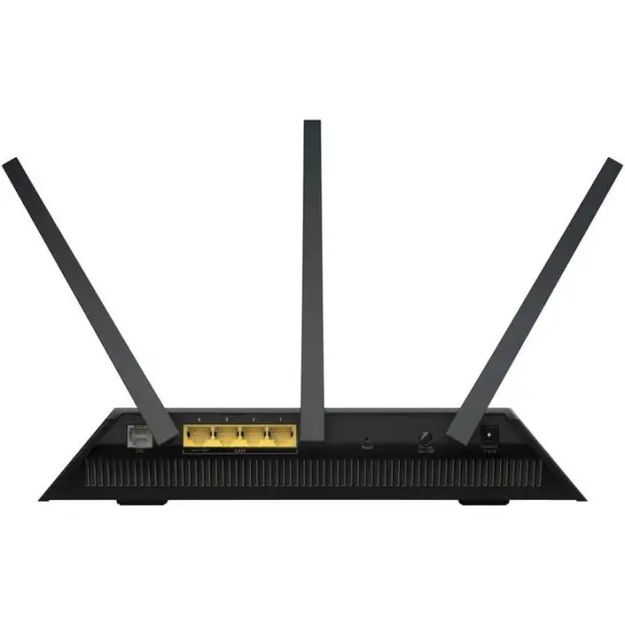 Netgear D7000 router wireless Gigabit Ethernet Dual-band (2.4 GHz/5 GHz) Nero , 97017 , Immagine 2