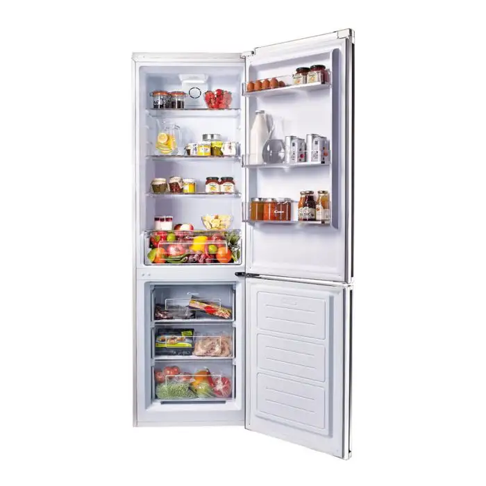 Candy CCBS 6182 WHV/1 frigorifero con congelatore Libera installazione 305 L Acciaio inossidabile , 97163 , Immagine 3