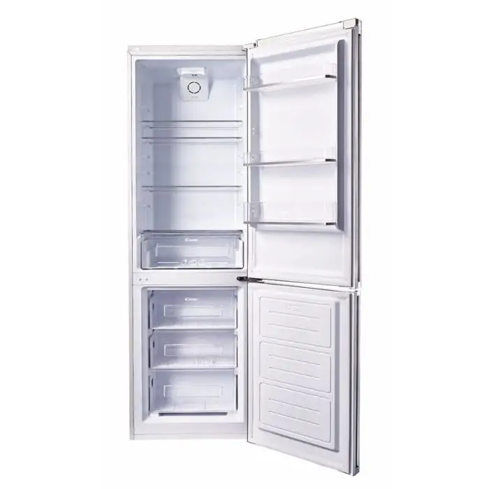 Candy CCBS 6182 WHV/1 frigorifero con congelatore Libera installazione 305 L Acciaio inossidabile , 97163 , Immagine 2