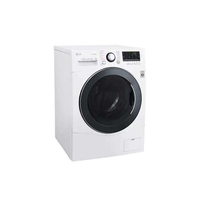 LG FH4A8FDH2N lavasciuga Libera installazione Caricamento frontale Nero, Bianco , 102545 , Immagine 2