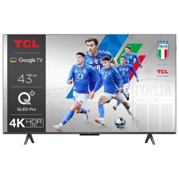 TCL 43C655 Televisione Smart TV 43 Pollici Qled 4K Serie C6 Dolby Vision Atmos Google TV , 154954 , Immagine 2
