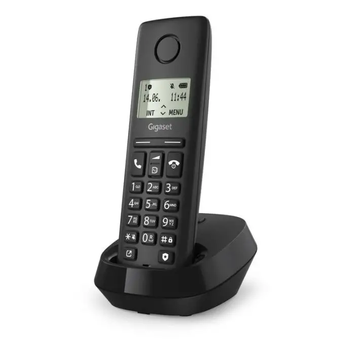 Gigaset PURE 100 Telefono analogico/DECT Identificatore di chiamata Nero , 152283 , Immagine 6