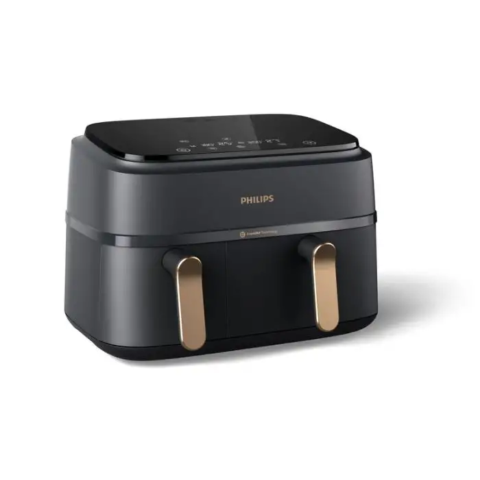 Philips 3000 series Airfryer doppio cestello, friggitrice ad aria da 9.0L, 12 metodi di cottura, App per ricette NA352/00 , 157371 , Immagine 6
