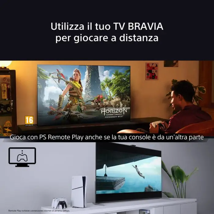 Sony K65XR83AEP Televisione Smart TV 65 Pollici Oled 4K Bravia Nero , 154015 , Immagine 16
