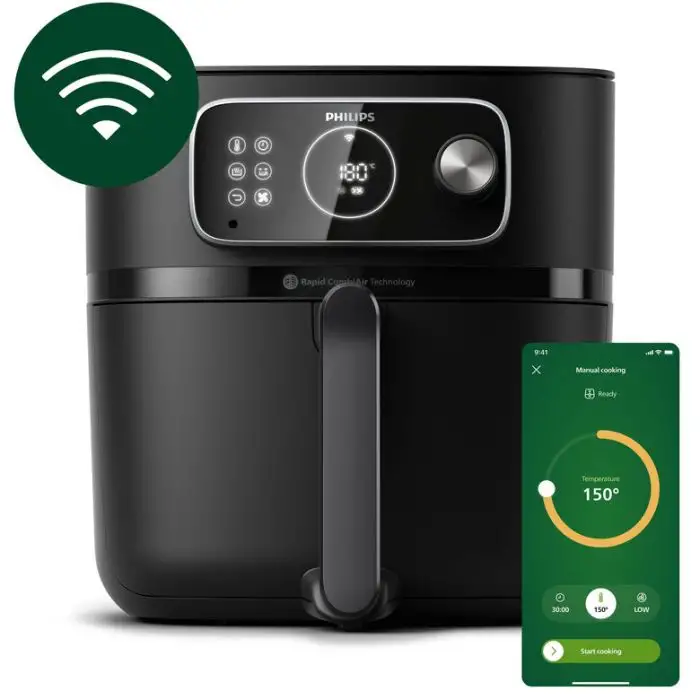 Philips 7000 series HD9876/90 Airfryer, 8.3L, Friggitrice 22-in-1, App per ricette , 156117 , Immagine 11