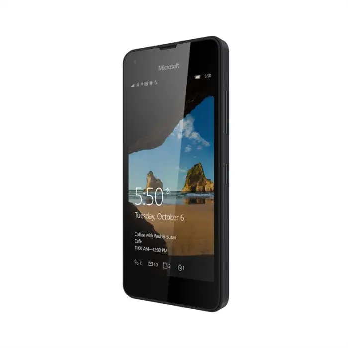 Microsoft Lumia 550 11,9 cm (4.7&quot;) SIM singola Windows 10 4G Micro-USB B 1 GB 8 GB 2100 mAh Nero , 99274 , Immagine 5