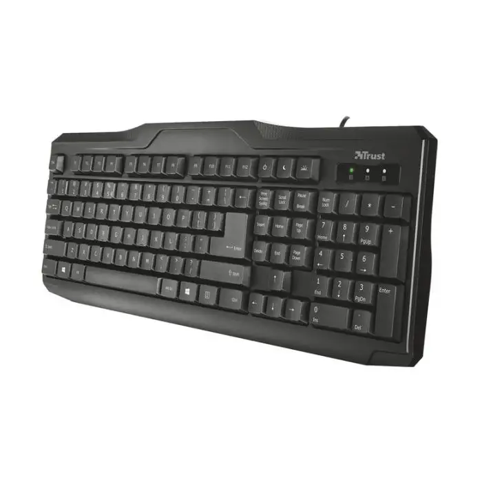 Trust CLASSICLINE KEYBOARD IT tastiera USB QWERTY Nero , 99460 , Immagine 2