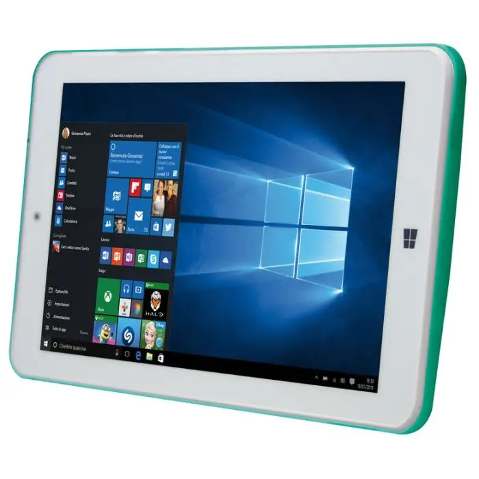 Mediacom WinPad W700 16 GB 17,8 cm (7&quot;) Intel Atom® 1 GB Windows 10 Home Verde, Bianco , Computer e portatili , 099873 , Immagine 4
